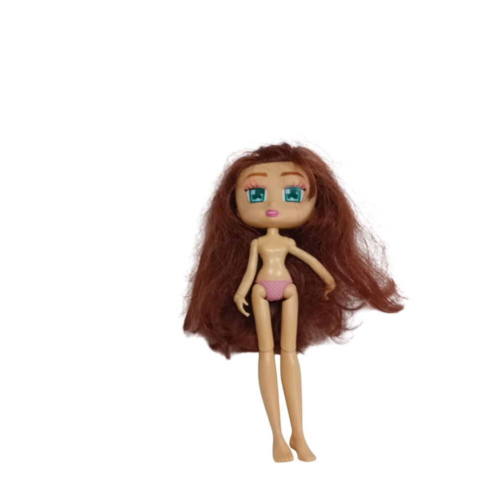 2018 JayPlay Boxy Girls Brooklyn Fashion Doll Nude Kidcore Drawn‎ On Face READ
